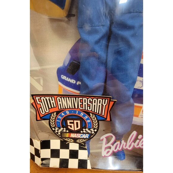Vintage 1998 50th Anniversary NASCAR Barbie Collector Edition - Picture 2 of 11